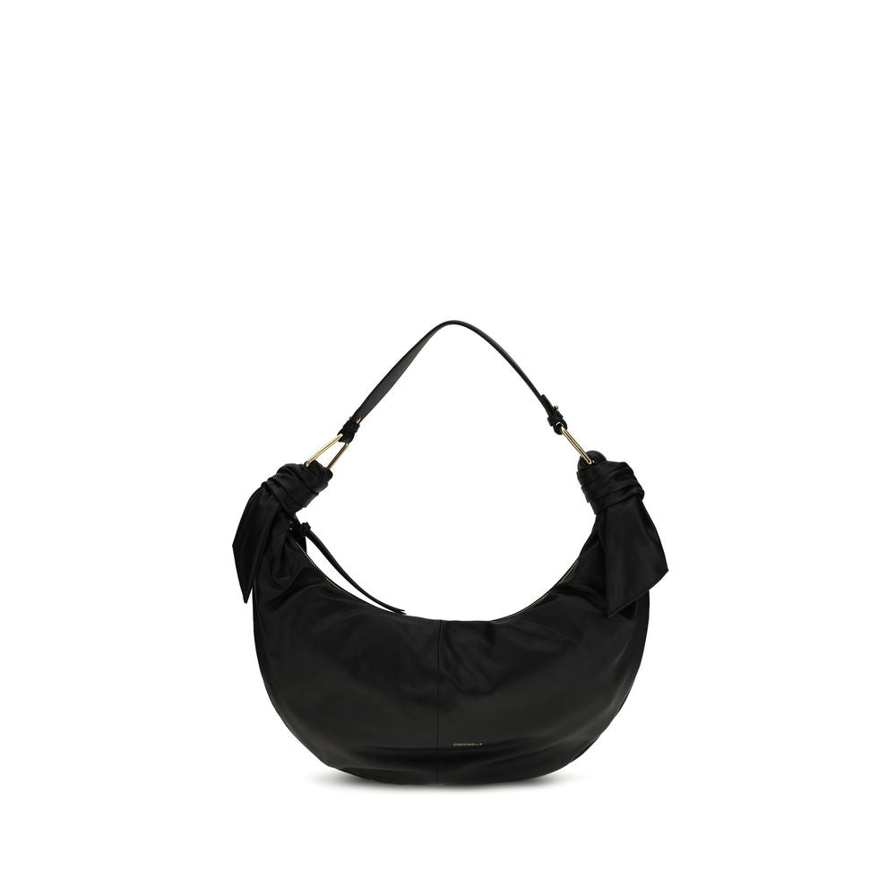 Coccinelle Black Furoshiki Shoulder Bag