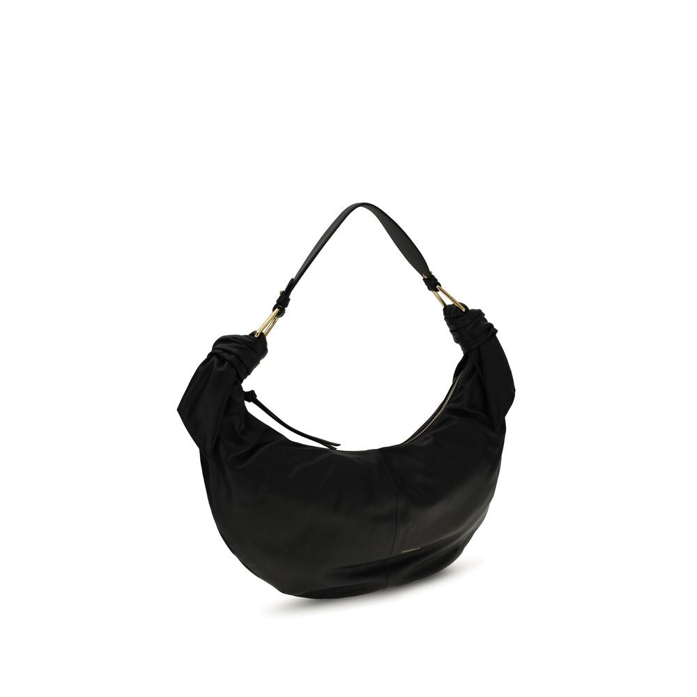 Coccinelle Black Furoshiki Shoulder Bag