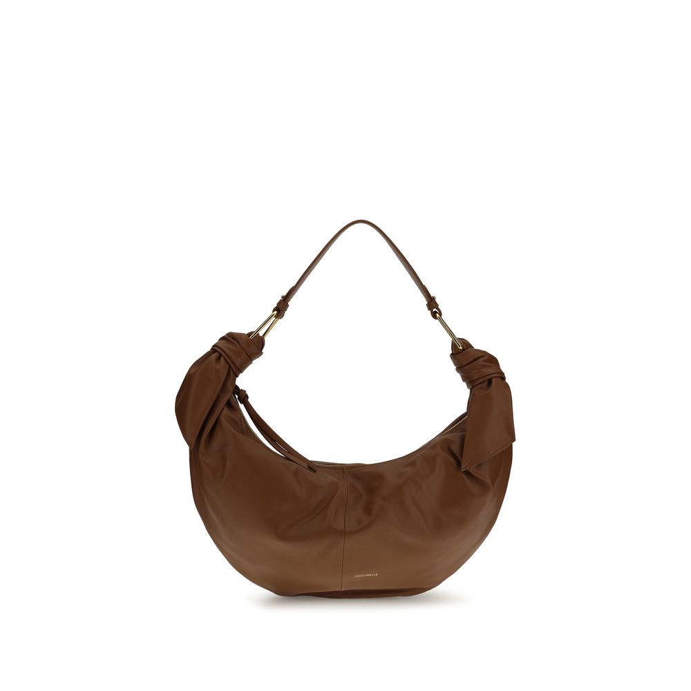 Coccinelle Brown Furoshiki Shoulder Bag