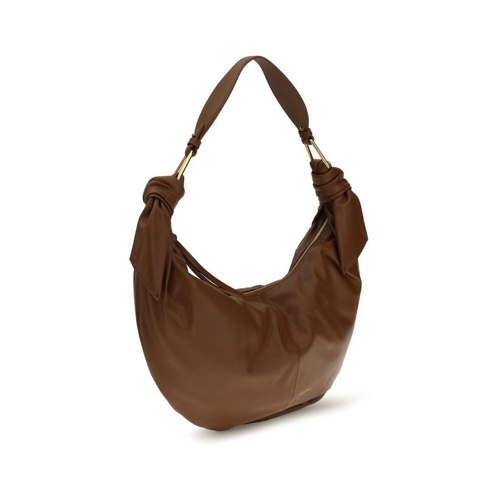 Coccinelle Brown Furoshiki Shoulder Bag