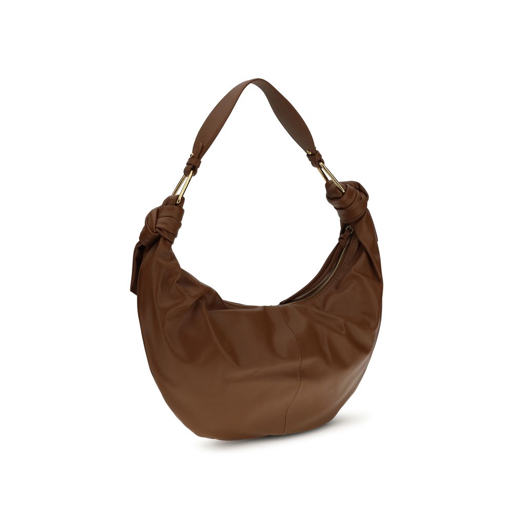 Coccinelle Brown Furoshiki Shoulder Bag