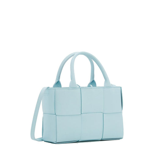 Bottega Veneta Blue Lamb Leather Tote Bag - XT & Co