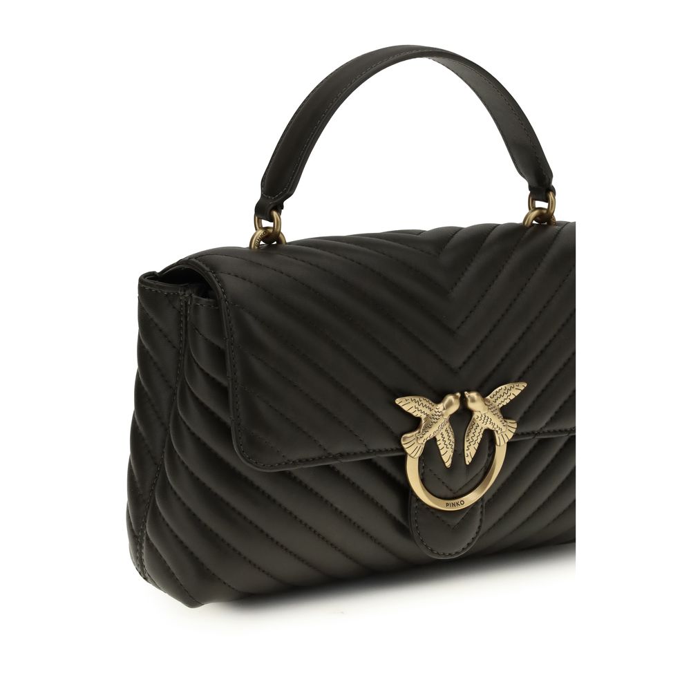 PINKO Black The Love Lady Handbag
