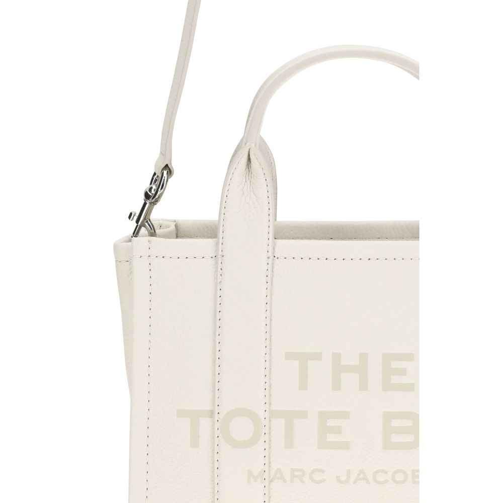 Marc Jacobs White Calf Leather Bos Taurus Handbag