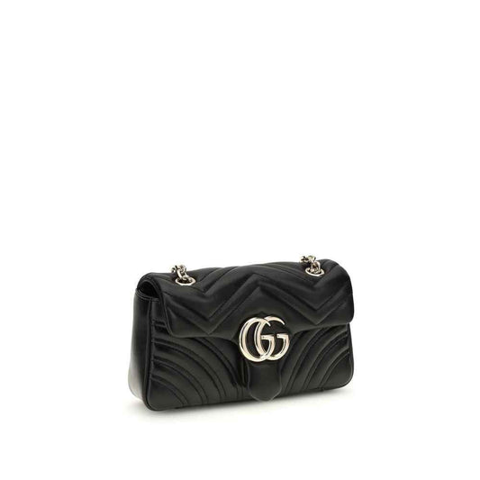 Gucci Black Calf Leather Bos Taurus Shoulder Bag