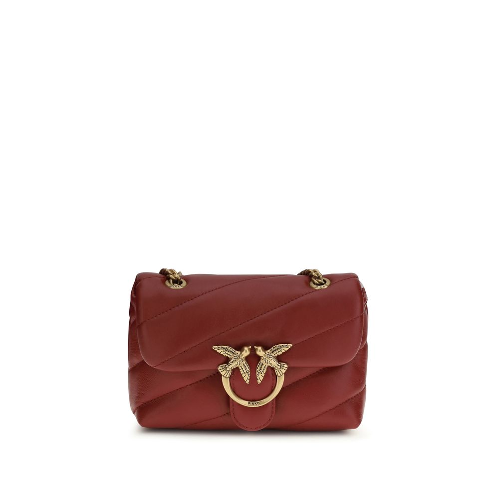 PINKO Red Love Baby Shoulder Bag