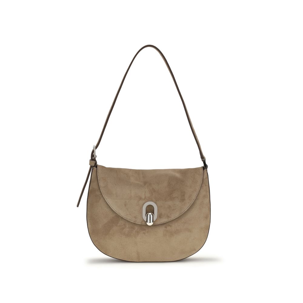 Savette Round Hobo Shoulder Bag