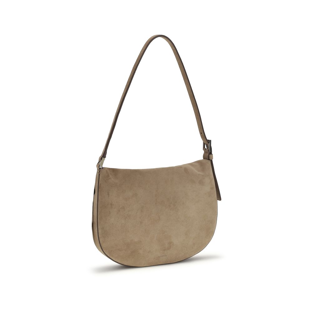 Savette Round Hobo Shoulder Bag
