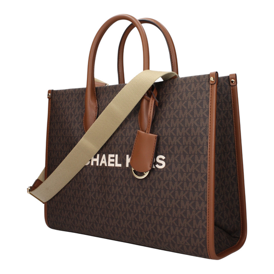Michael Kors Mirella Bolso Tote Marrón Piel