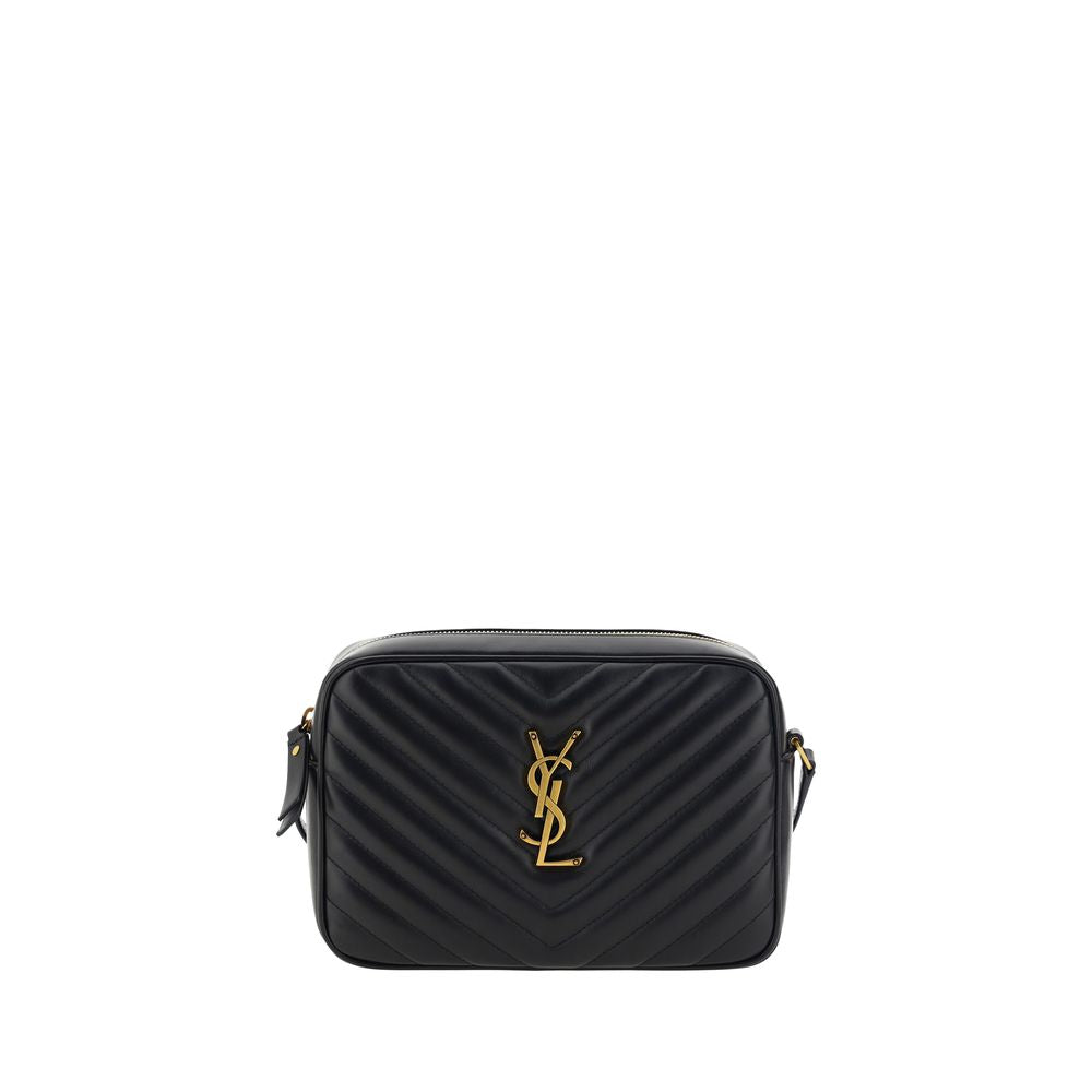 Saint Laurent Black Lou Camera Bag