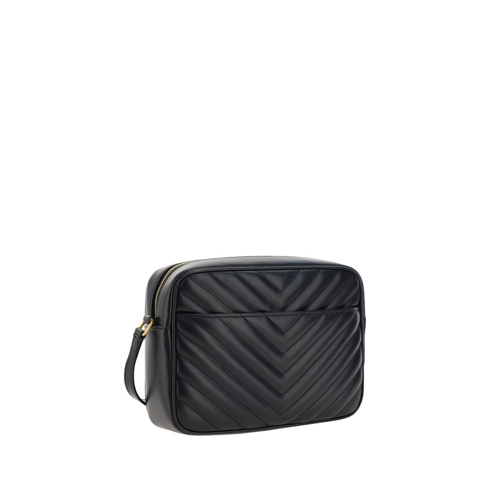 Saint Laurent Black Lou Camera Bag