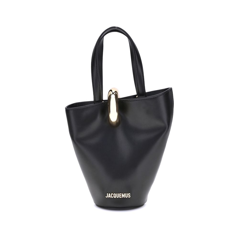 Jacquemus Black La Bambola Small Bucket Bag