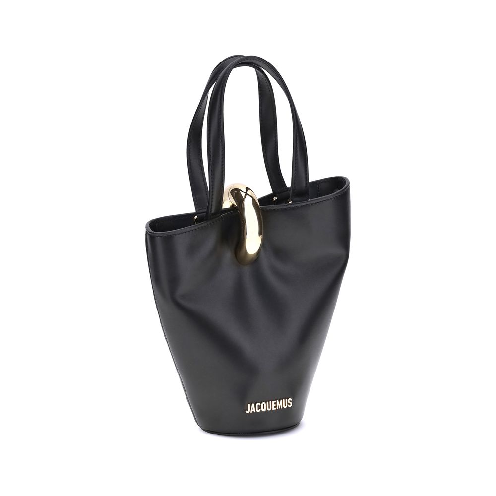 Jacquemus Black La Bambola Small Bucket Bag