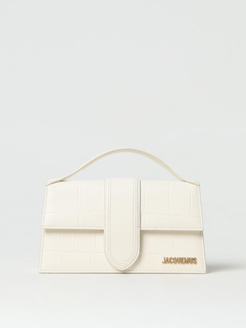 Jacquemus Ivory Cocco Le Grand Bambino