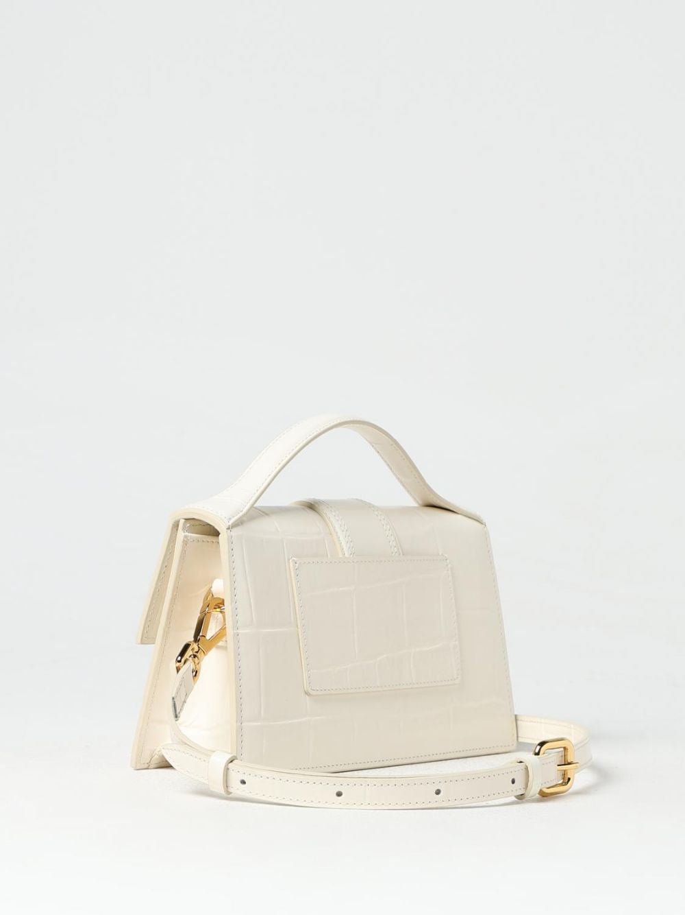 Jacquemus Ivory Cocco Le Grand Bambino