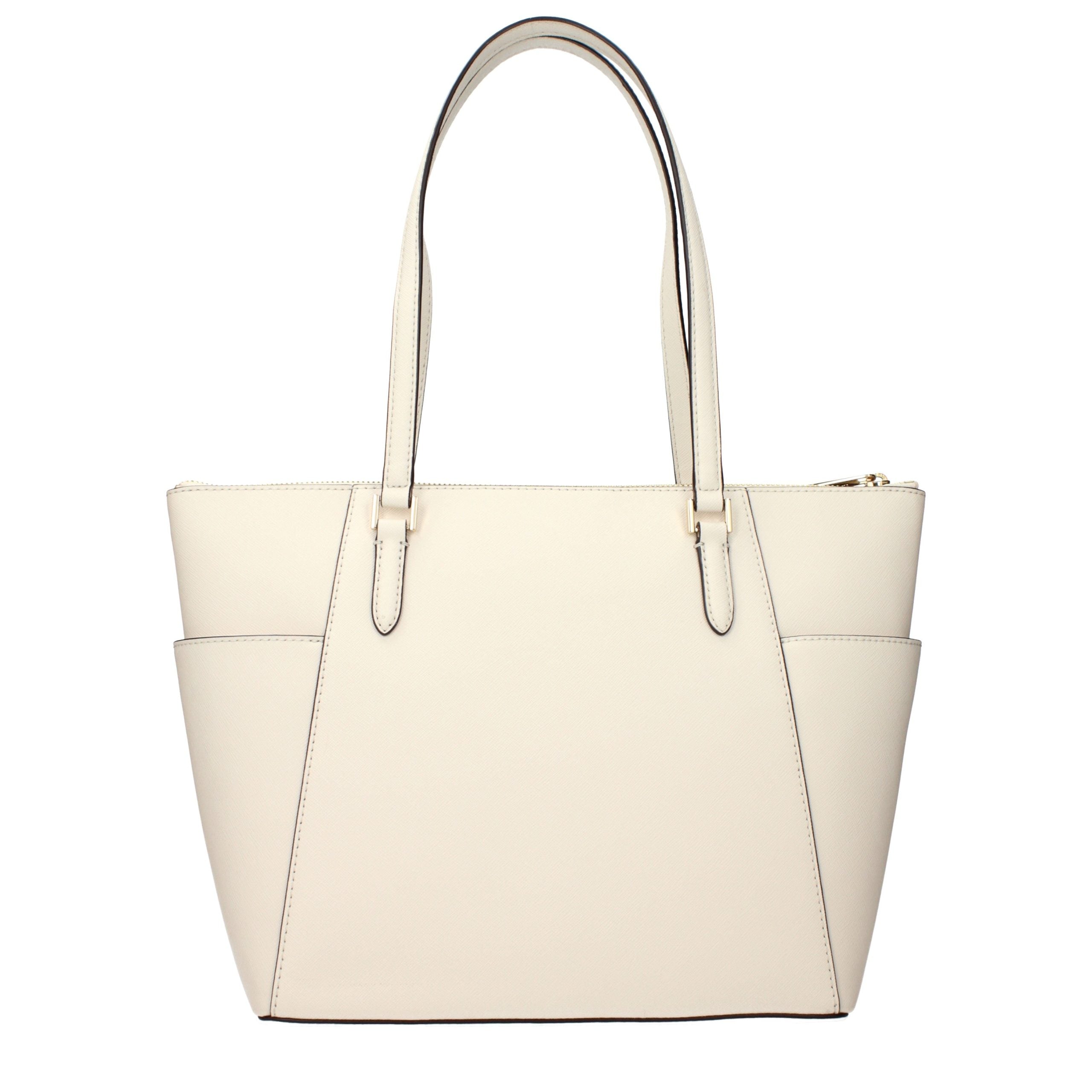 Michael Kors Beige Charlotte Shoulder Bag