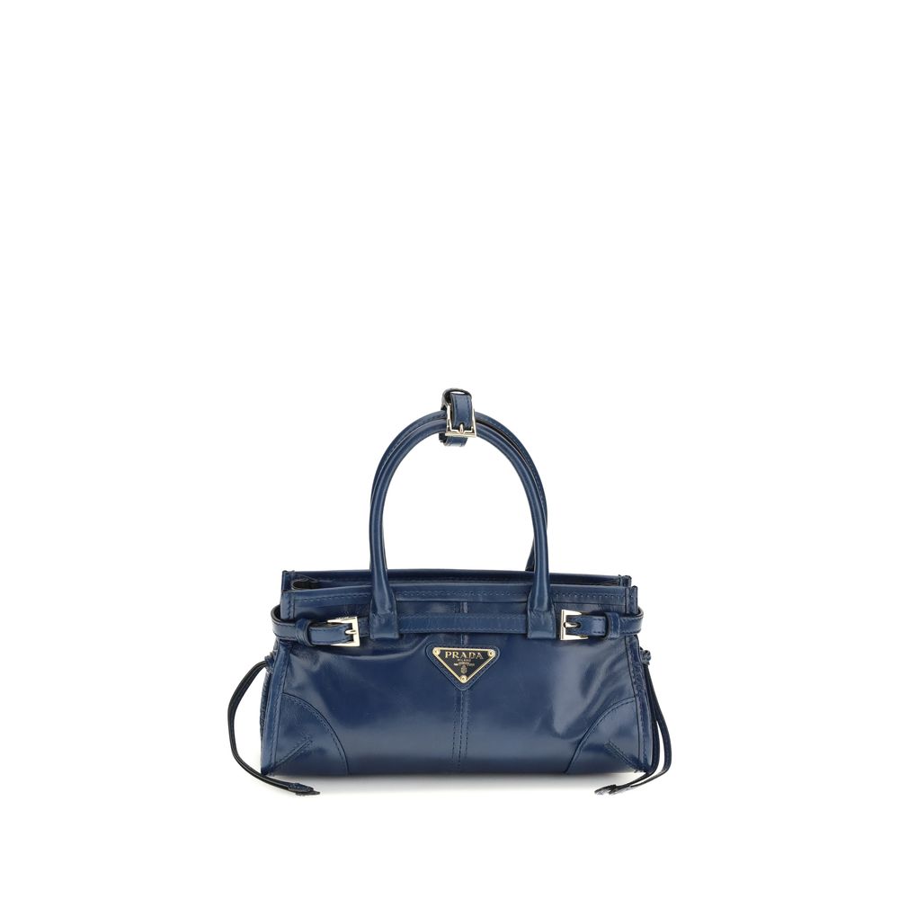 Prada Blue Bonnie Mini Handbag