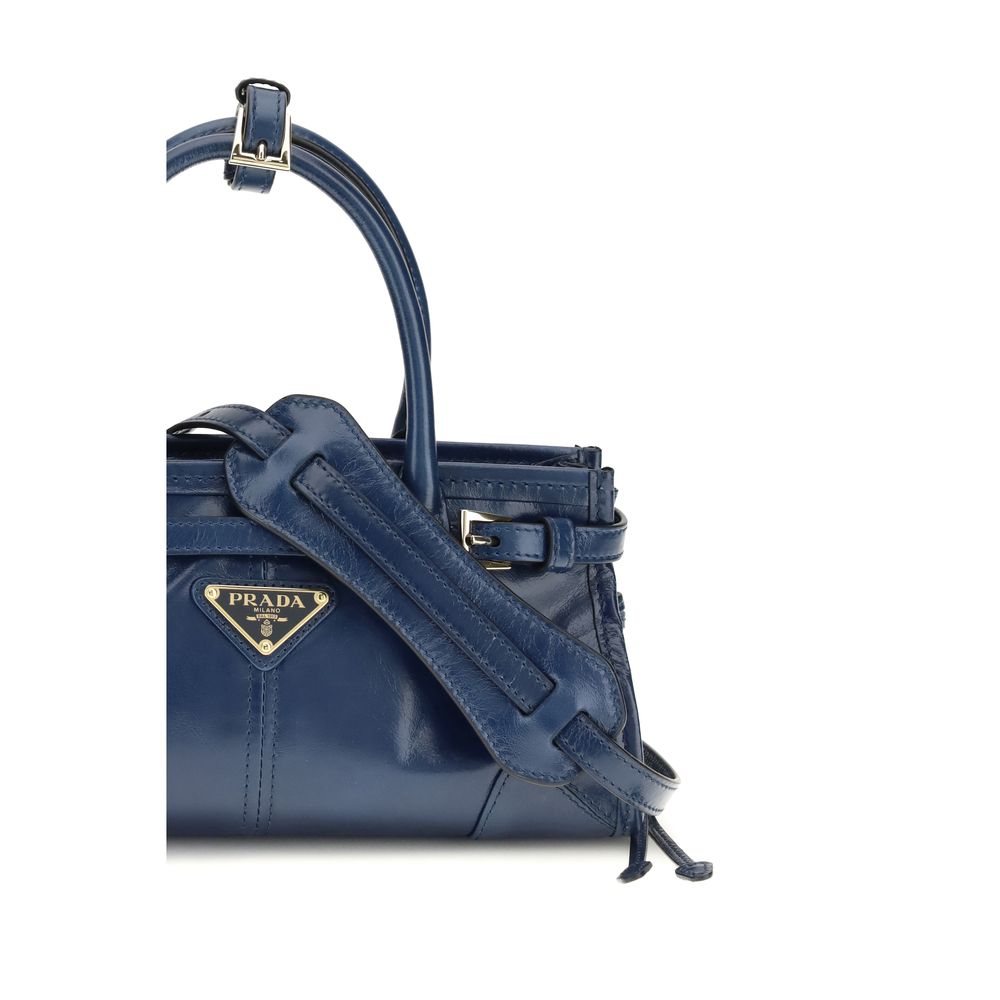 Prada Blue Bonnie Mini Handbag