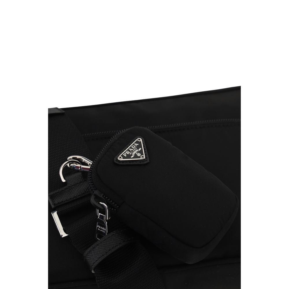 Prada Black Re-Nylon Crossbody Bag
