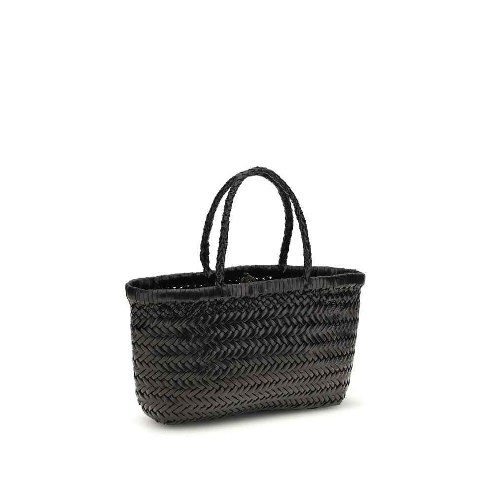 Dragon Diffusion Triple Jump Small Bamboo Black Tote Bag front view