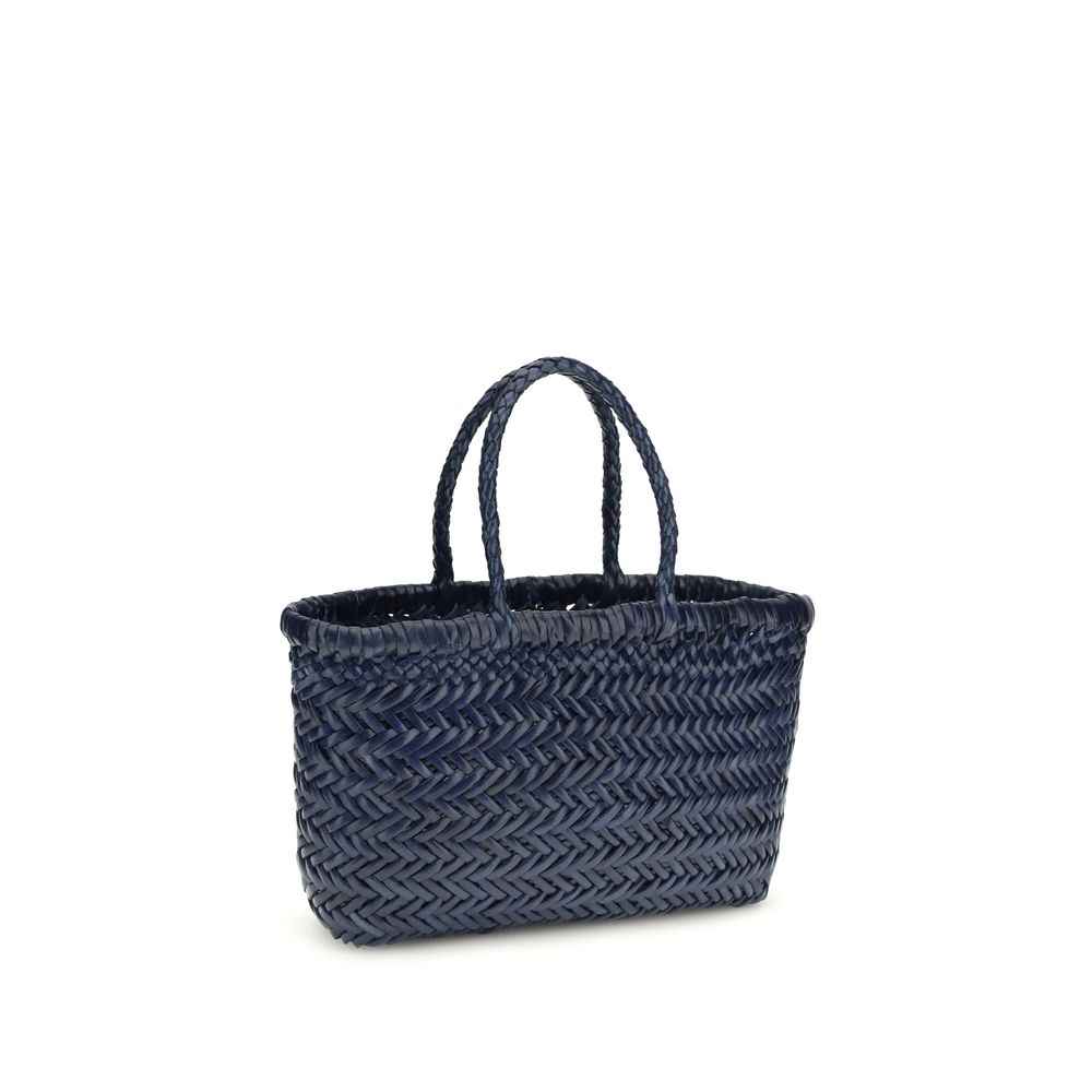 Dragon Diffusion Blue Bamboo Triple Jump Small Tote Bag front view