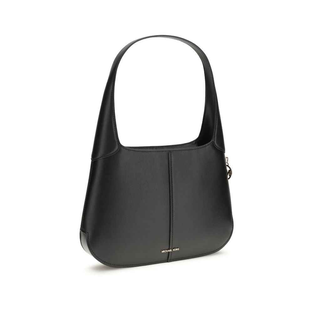 Michael Kors Alice shoulder bag, black smooth leather, front view