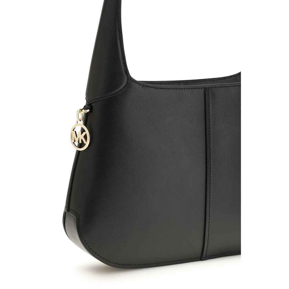 Michael Kors Large Alice shoulder bag, black leather, side view