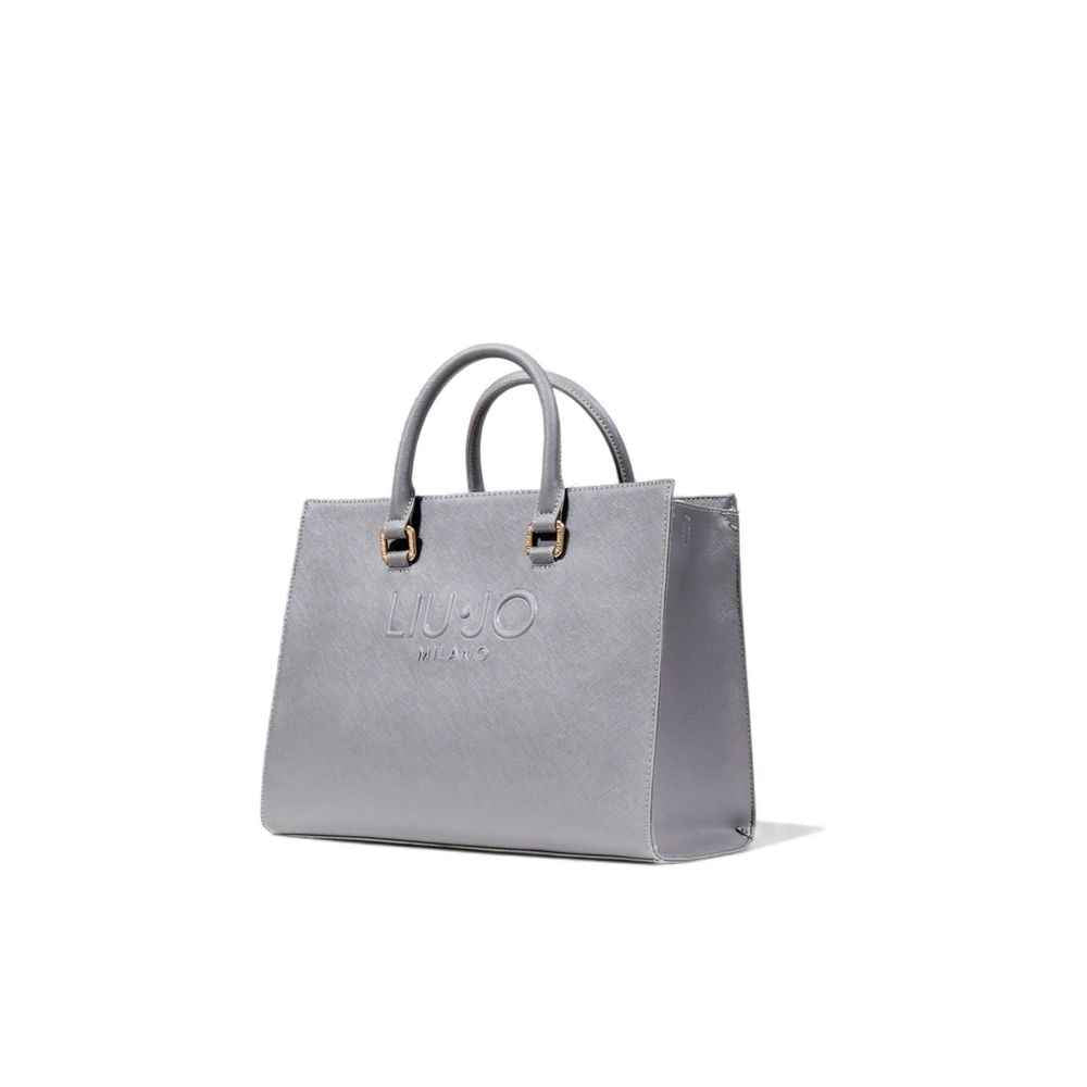Liu Jo Gray Polyethylene Handbag