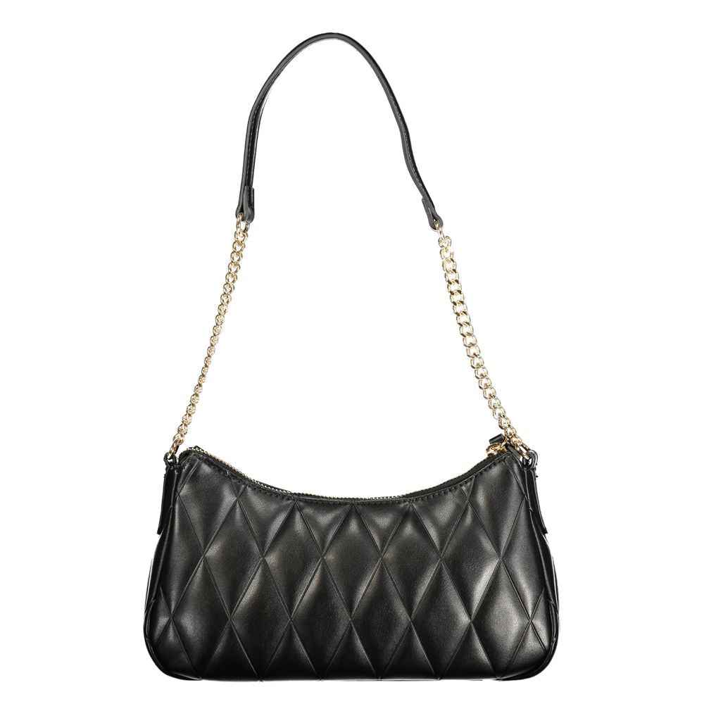 Twinset Black Polyurethane Women Shoulder Bag