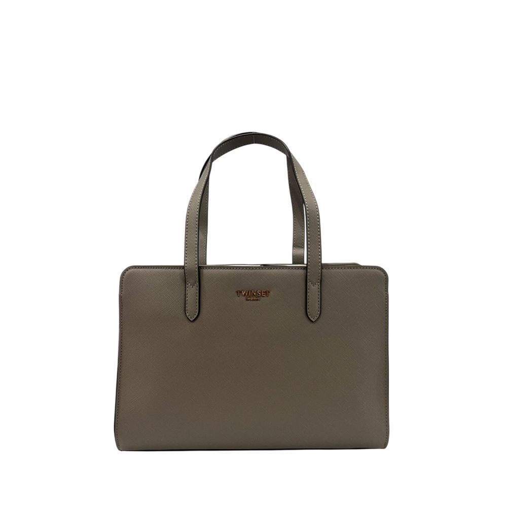 Twinset Grey Shoulder Bag
