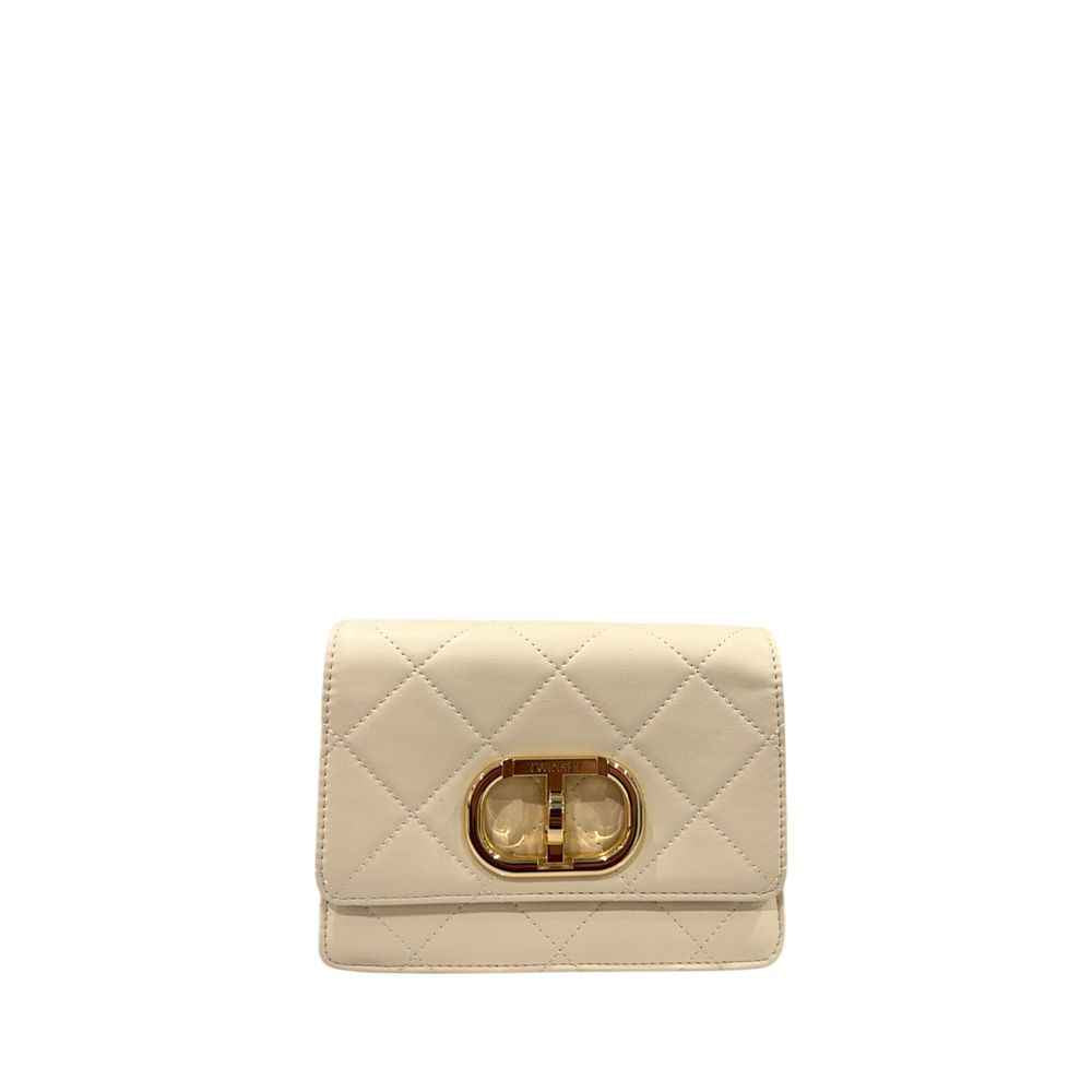 Twinset Beige PU Women Crossbody Bag