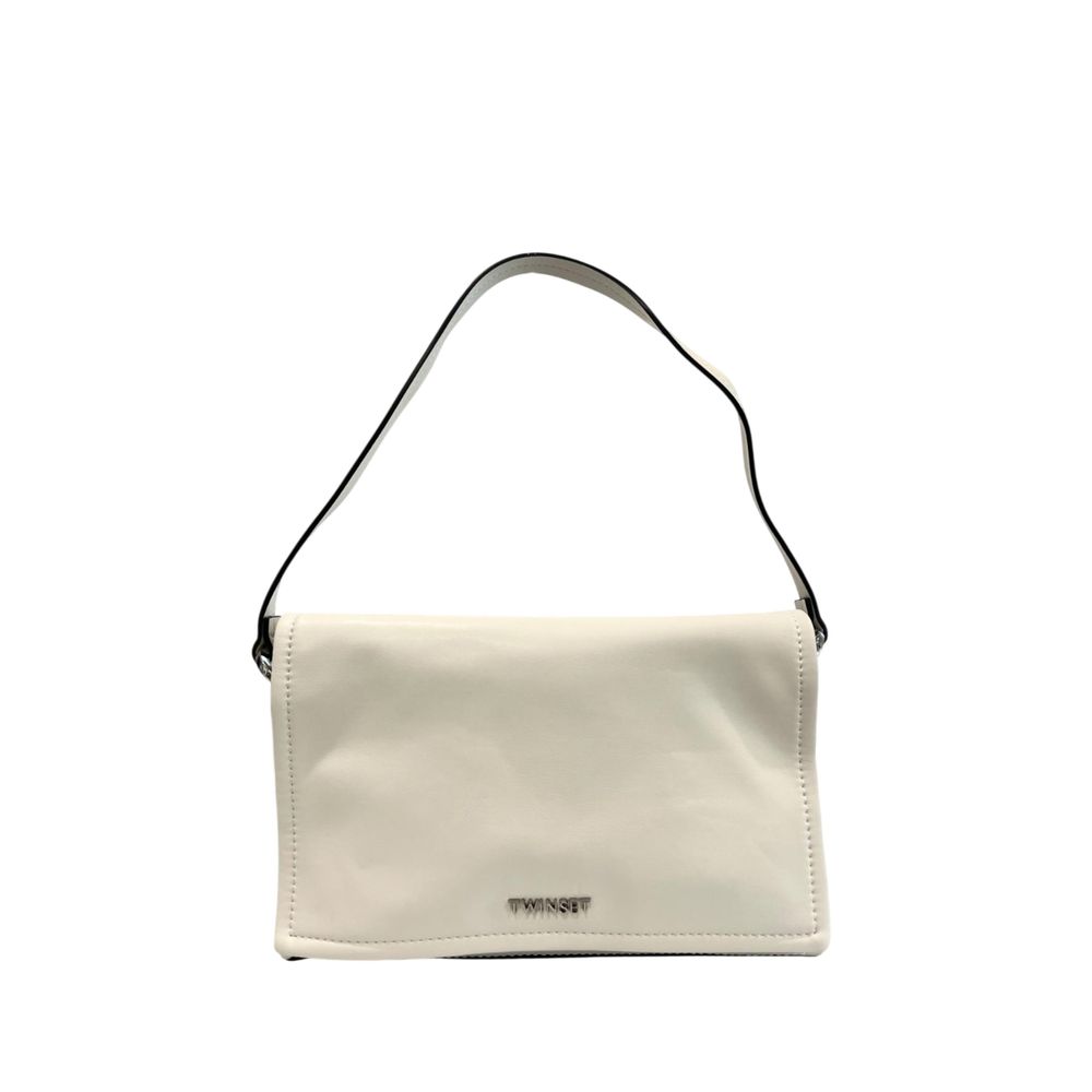 Twinset White PU Shoulder Bag