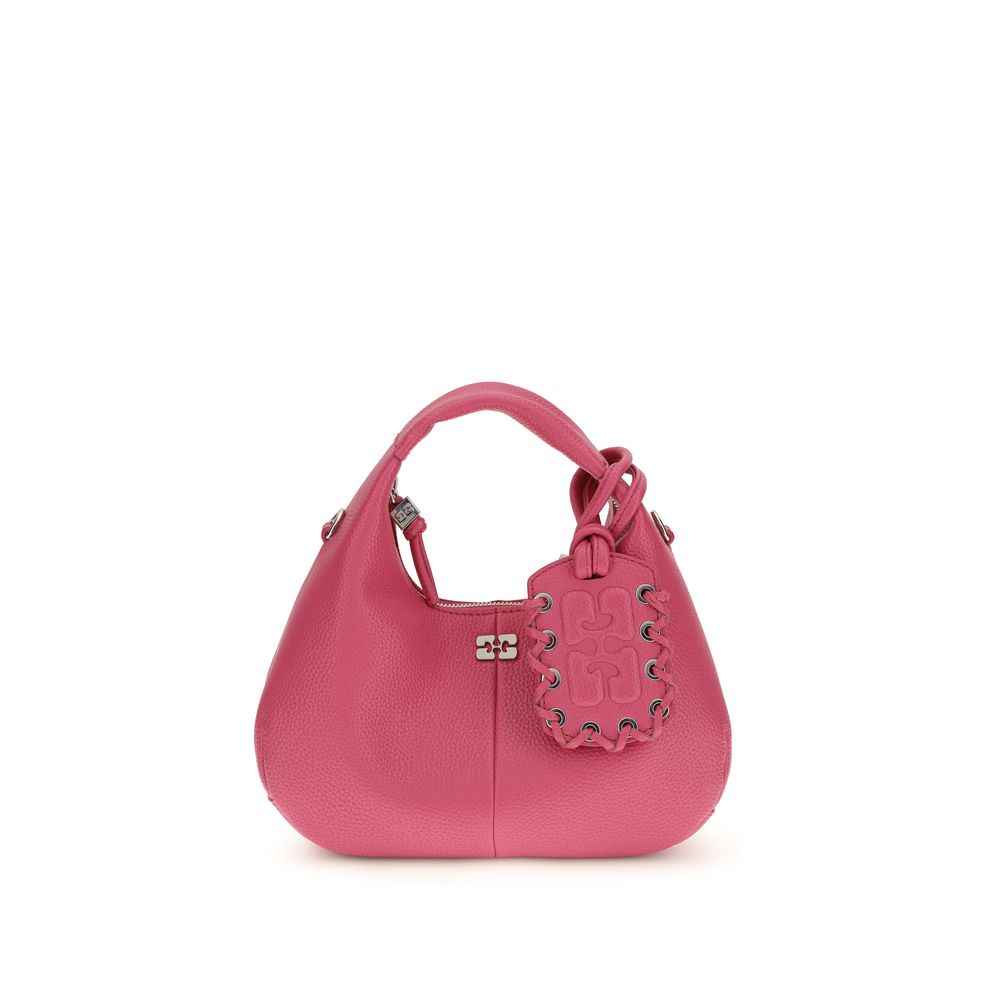 Ganni Multicolor Recycled Polyester Shoulder Bag