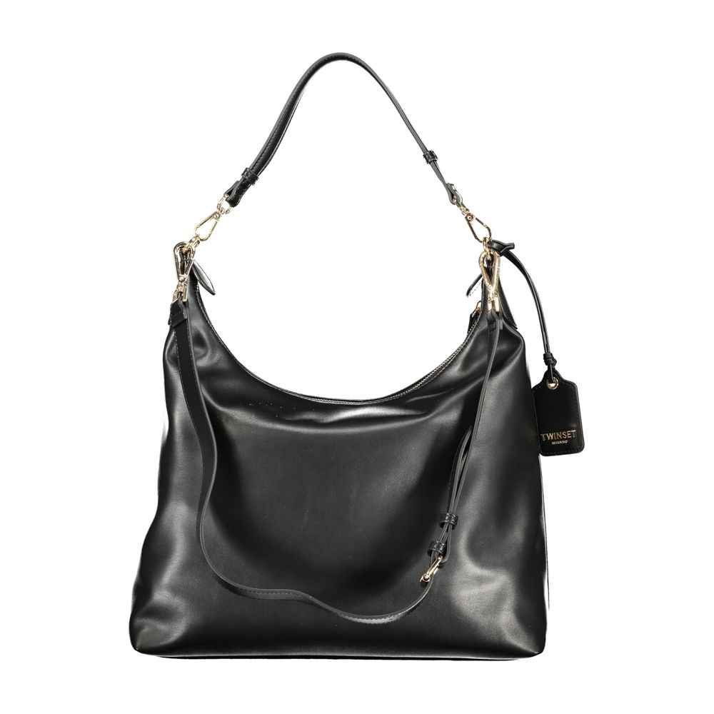 Twinset Black Polyurethane Women Handbag