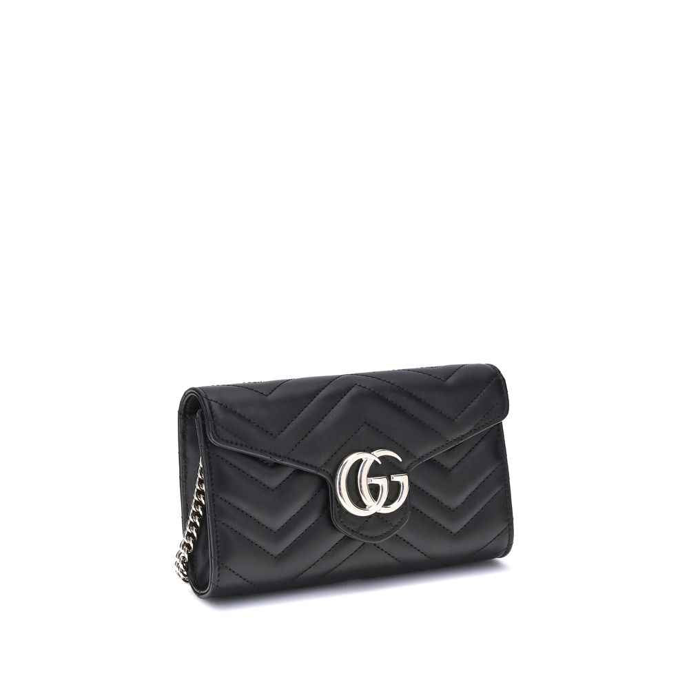 Gucci Black Calf Leather Bos Taurus Shoulder Bag