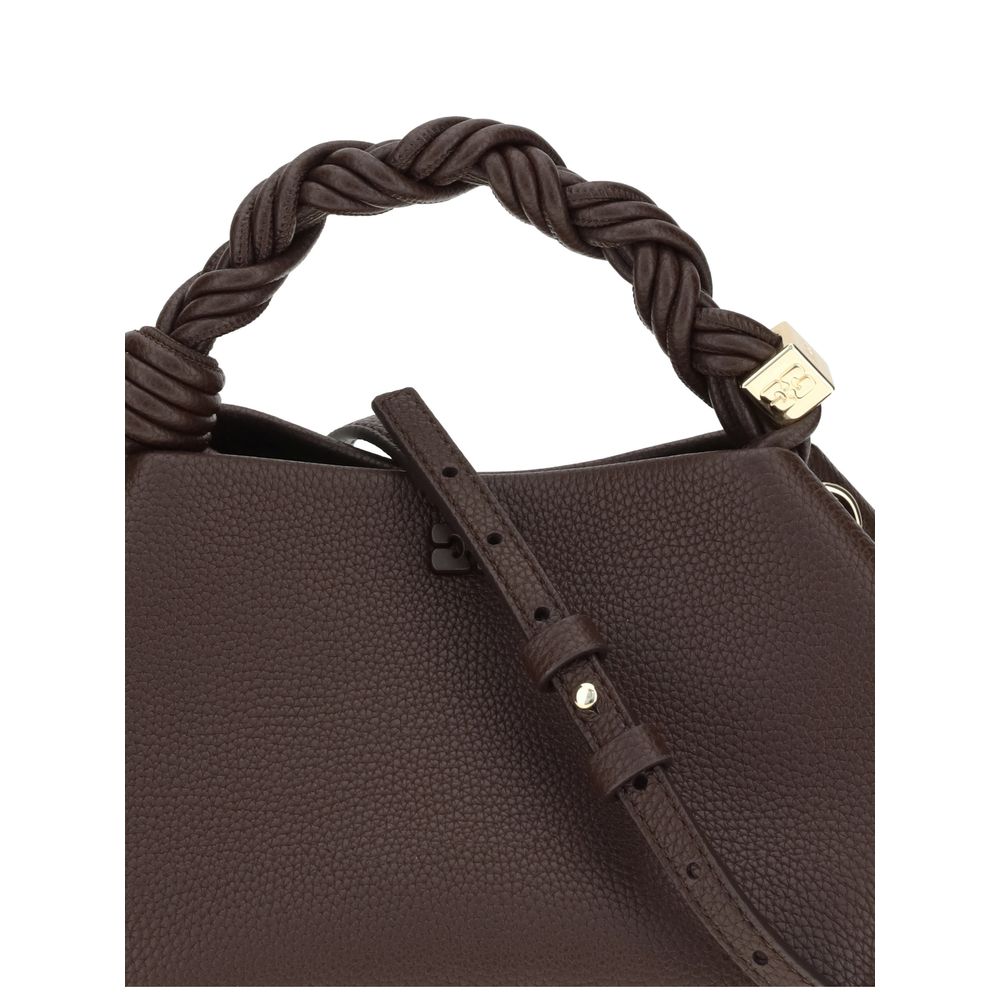 Ganni Brown Small Bou Handbag