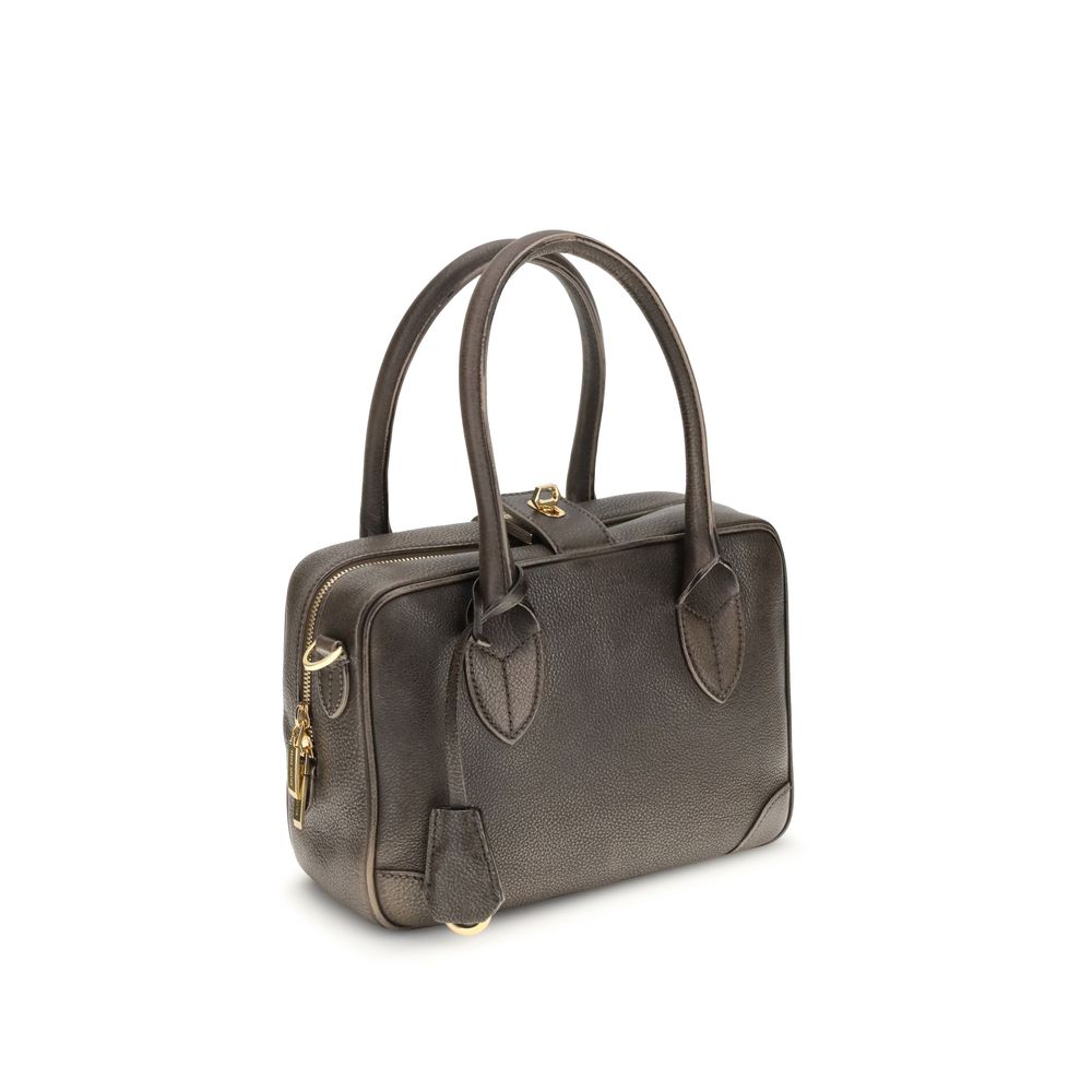 Golden Goose Brown Vita Handbag