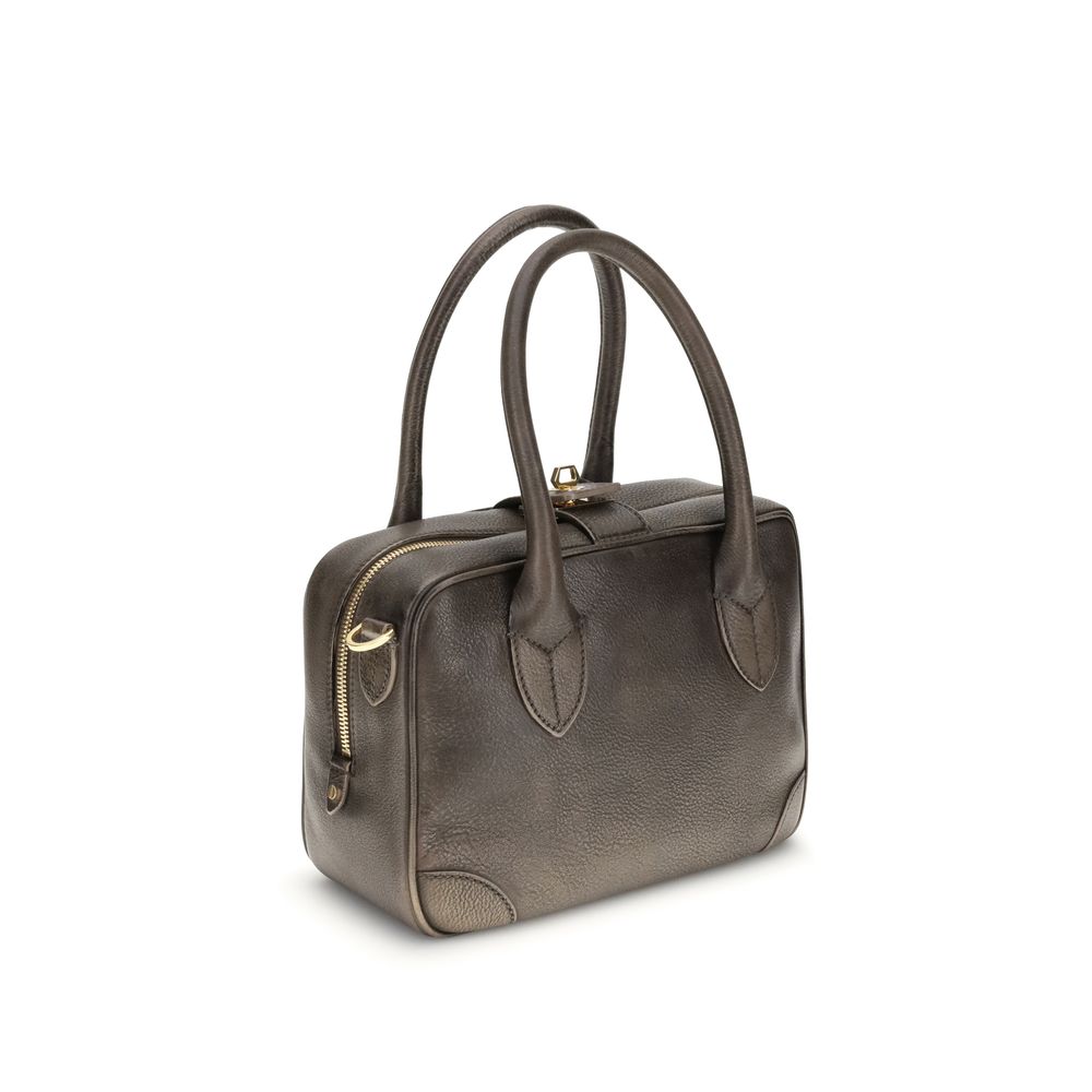 Golden Goose Brown Vita Handbag
