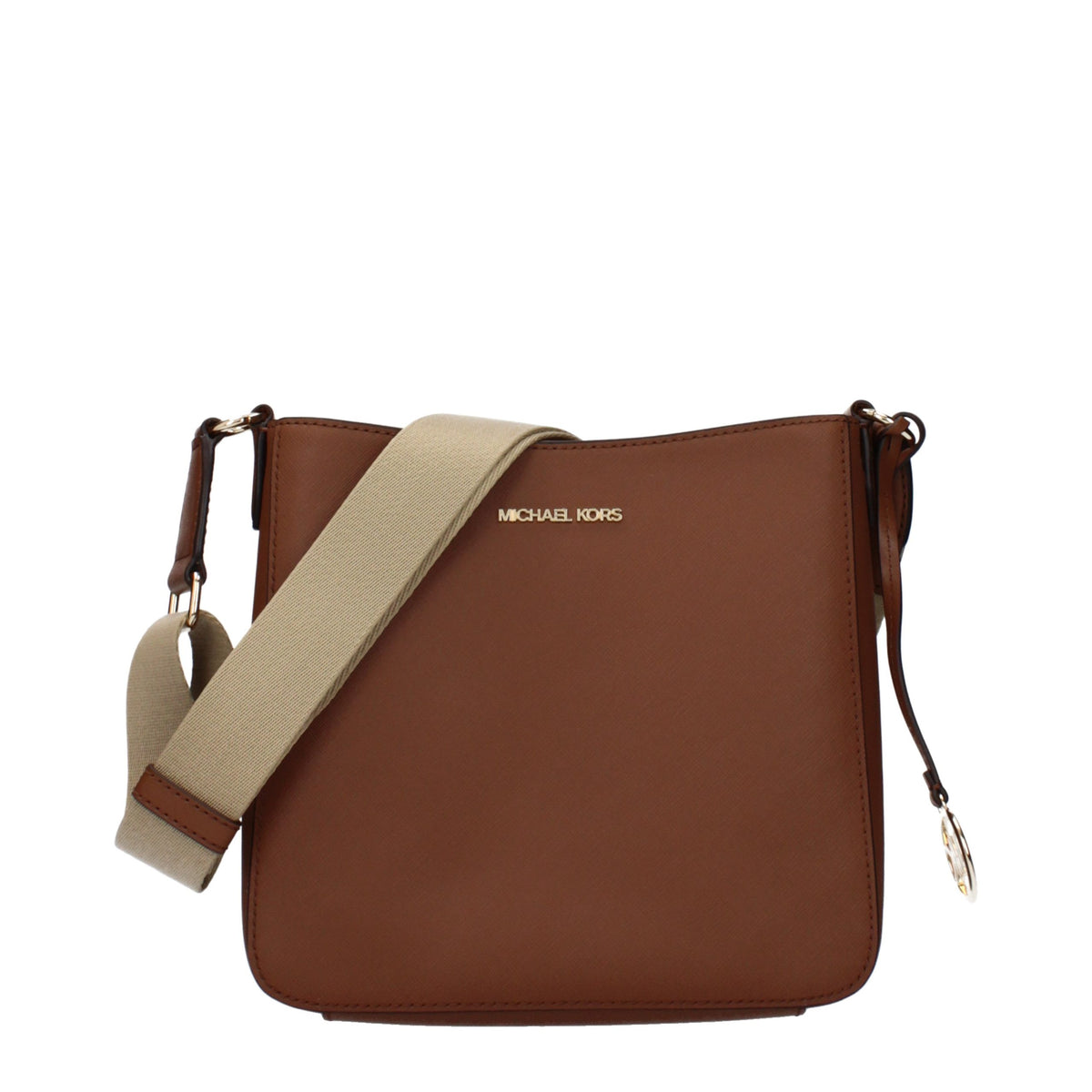 Michael Kors Brown Jet Set Travel Messenger Bag