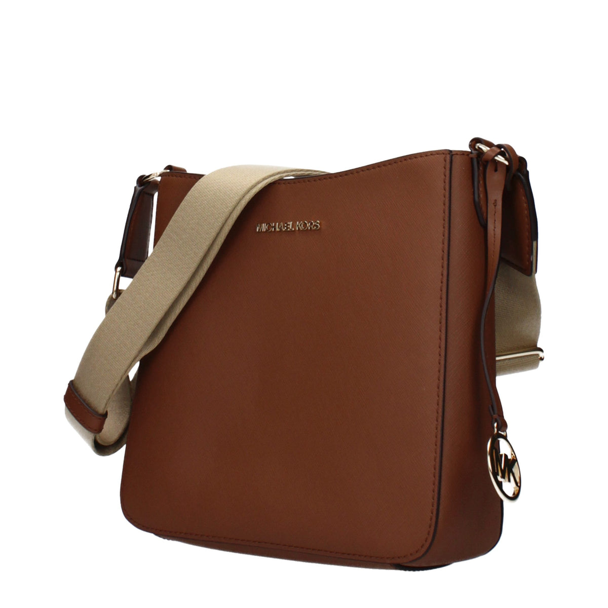 Michael Kors Brown Jet Set Travel Messenger Bag