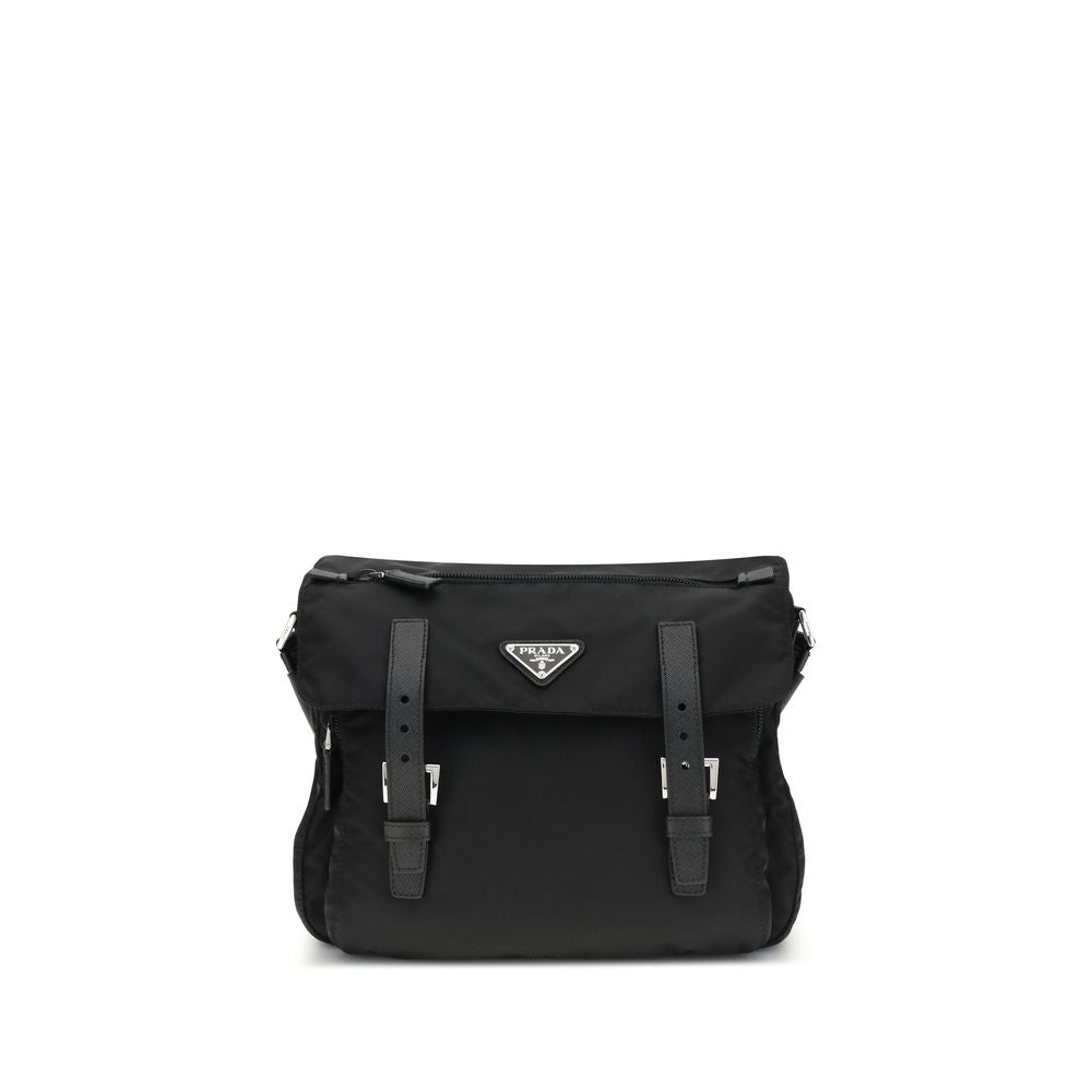 Prada Black Explore Medium Shoulder Bag