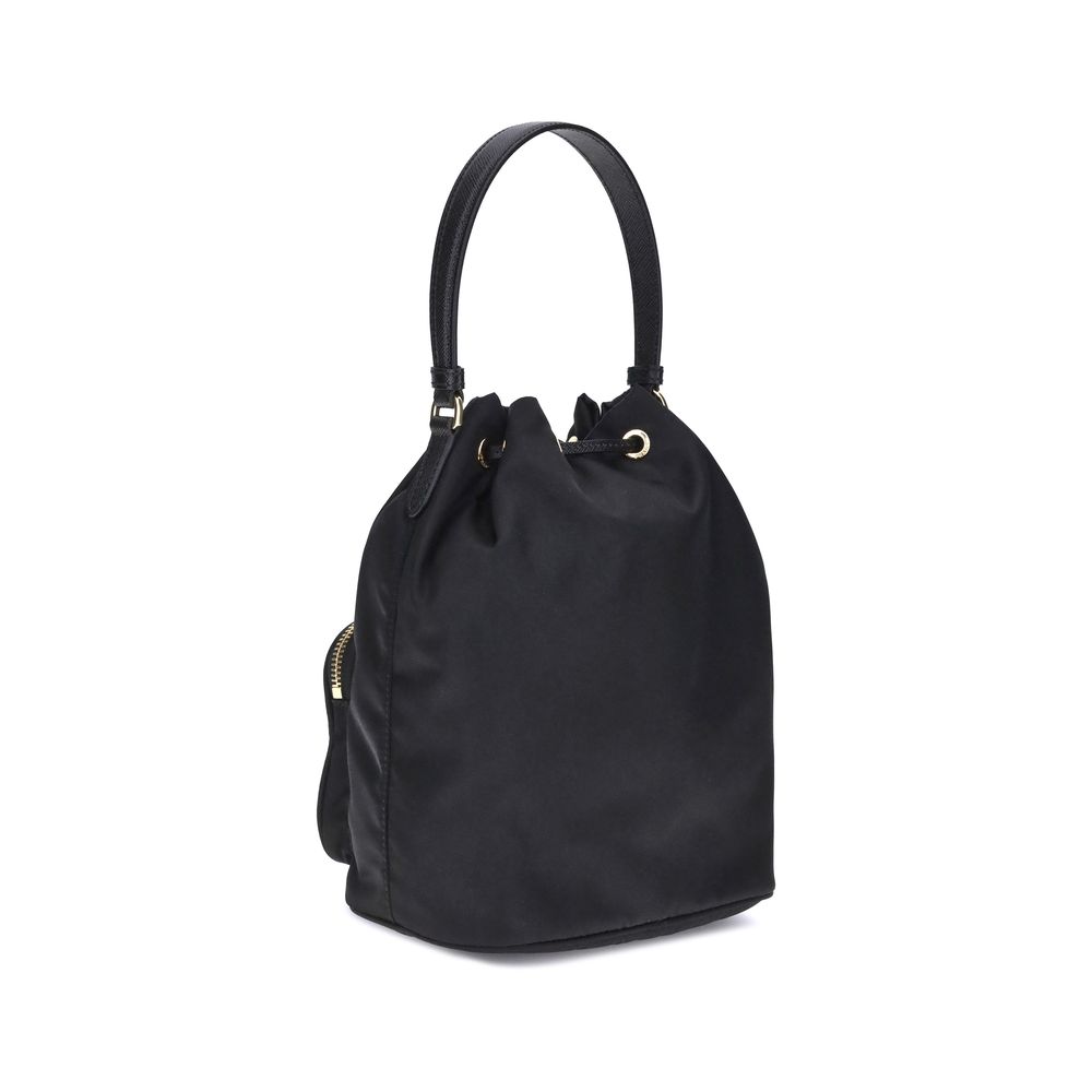 Prada Black The Re-nylon Bucket Bag