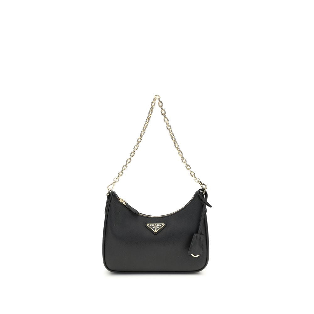 Prada Black The 2005 Re-Edition Shoulder Bag