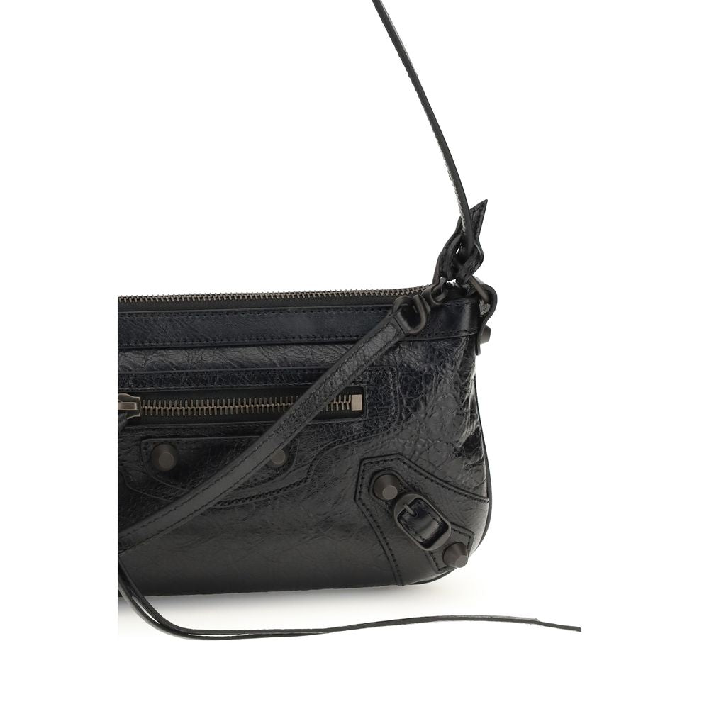 Balenciaga Black Le City Clutch Bag