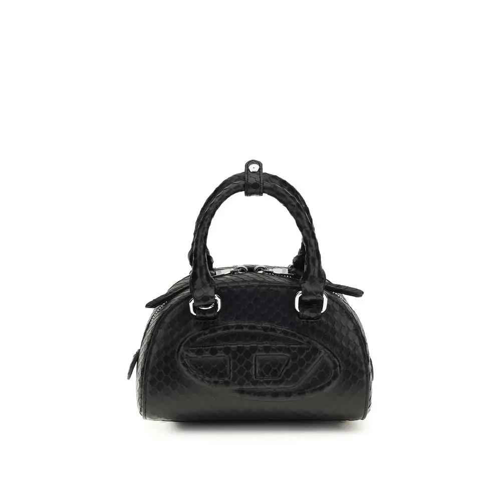 Diesel Black 1DR Dome Handbag