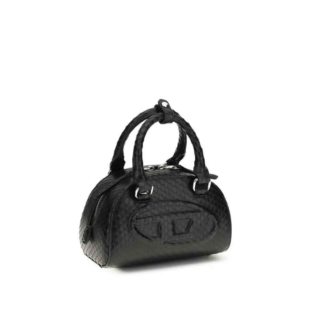 Diesel Black 1DR Dome Handbag