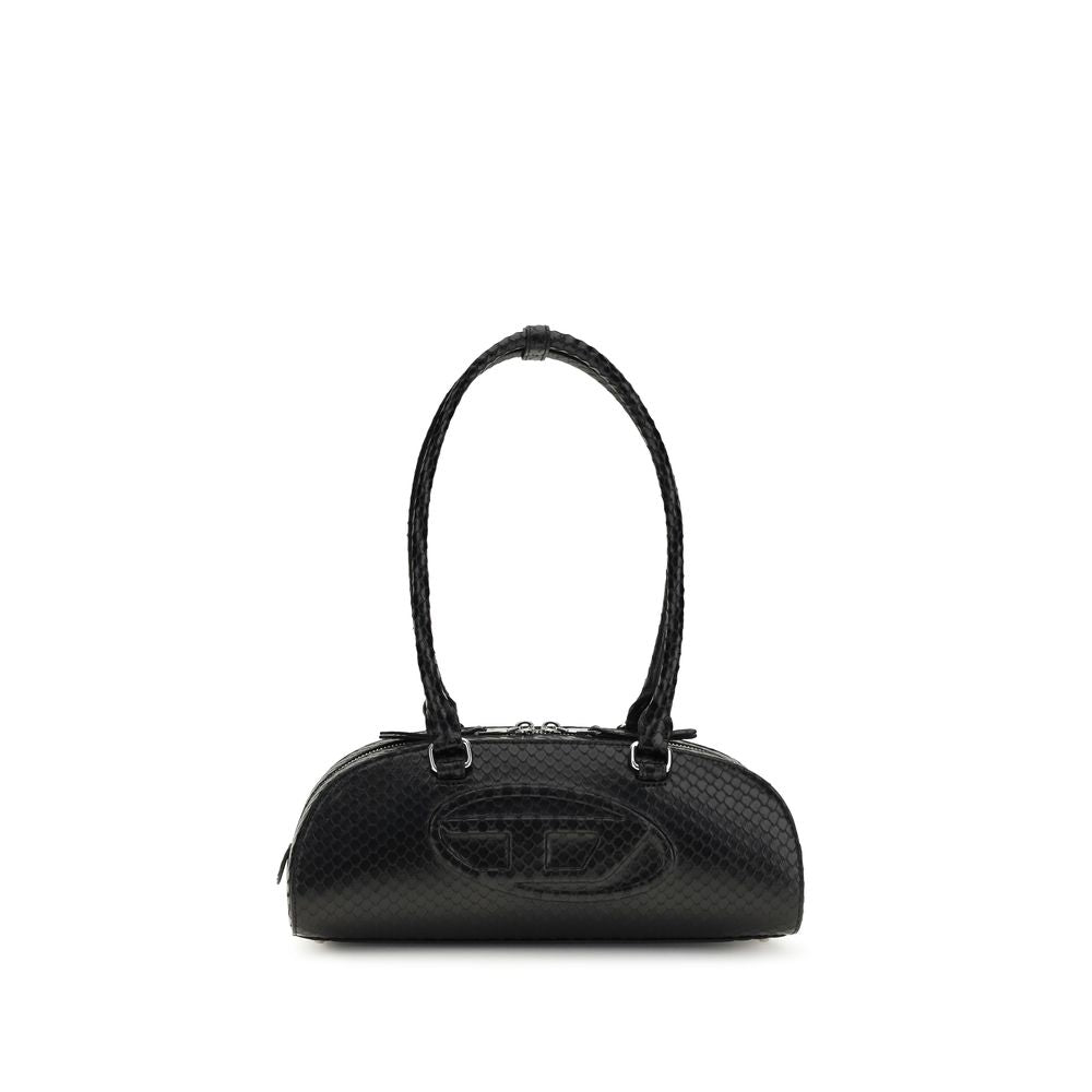 Diesel Black DR Dome Shoulder Bag
