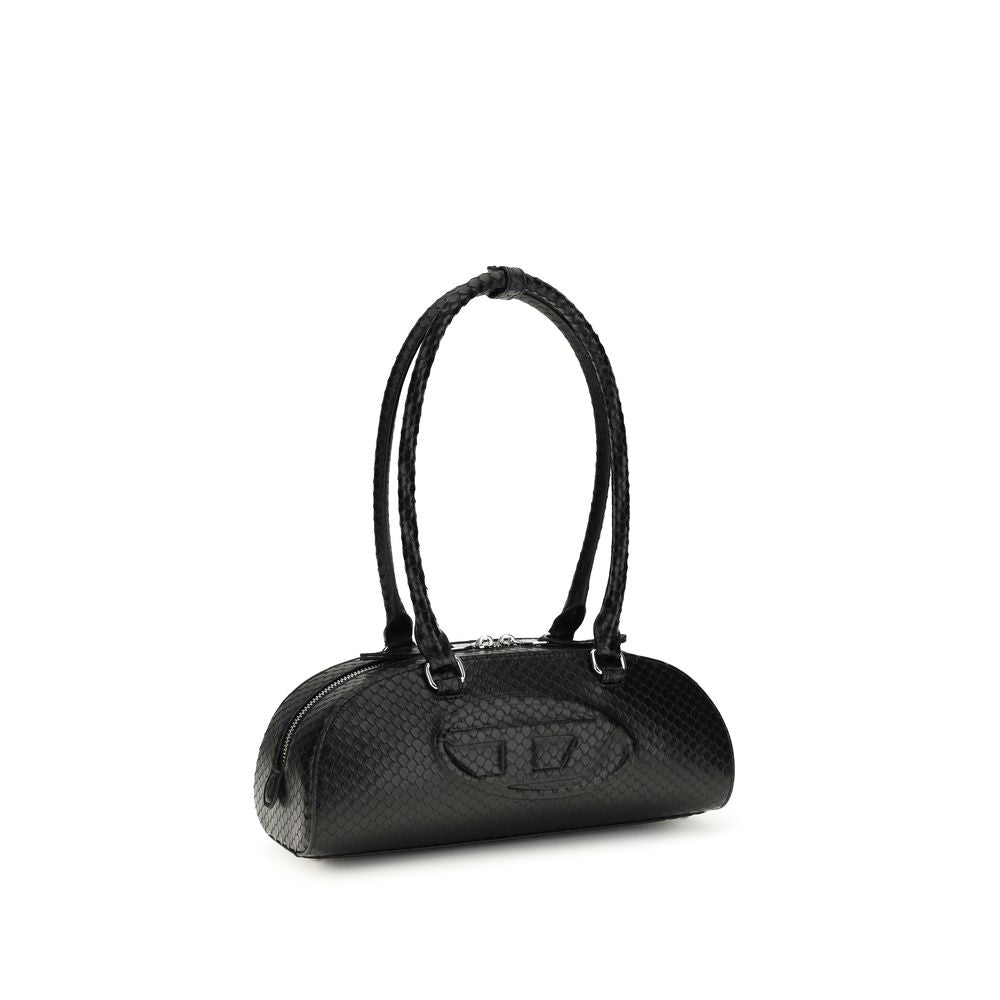Diesel Black DR Dome Shoulder Bag