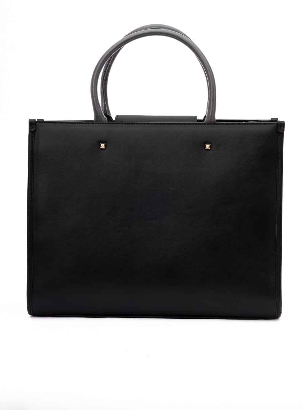 Jimmy Choo Black Avenue S Tote Bag