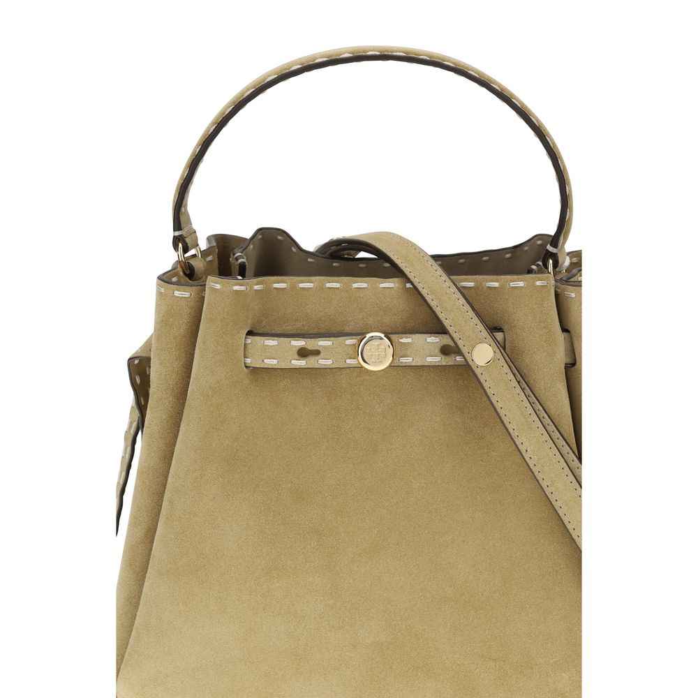 Tory Burch Beige Romy Bucket Bag